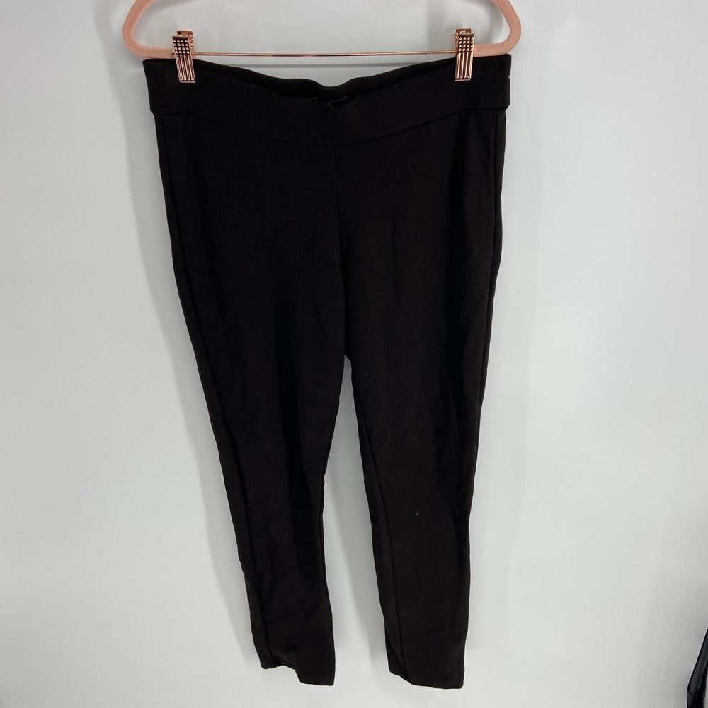Not Your Daughter's Jean dark brown pull on elastic waist skinny legging women 6
